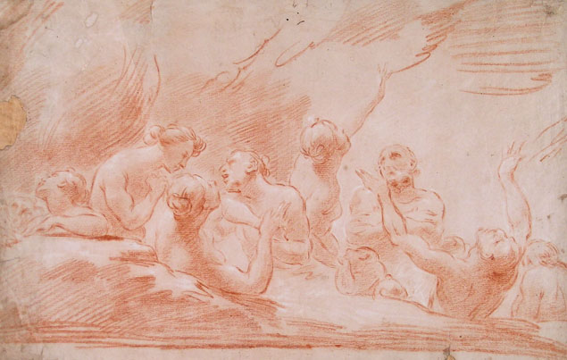 Ubaldo Gandolfi, souls in Purgatory
